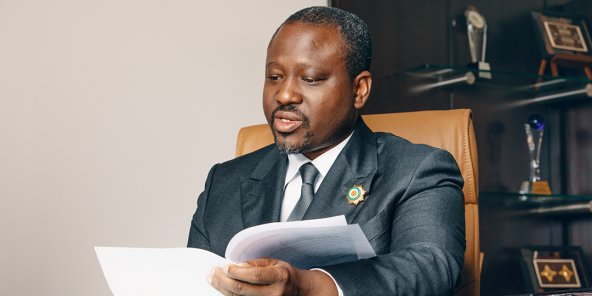 Soro Guillaume ex président de l'assemblée nationale de Côte d'Ivoire