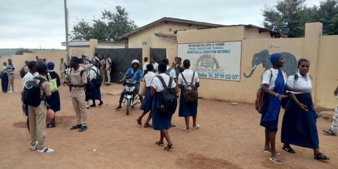 Société : En colère, les enseignants suspendent les cours jusqu'à nouvel Ordre au Lycée de Biankouma