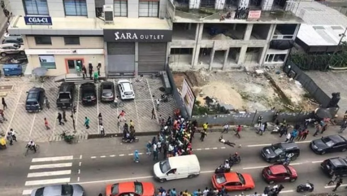 Société-Treichville: Le braquage d'une banque déjoué, un malfrat abattu