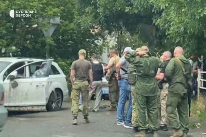 Situation à Kherson en Ukraine : un attentat contre les forces Russes perpétré par la résistance