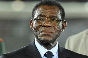 Le président Equato Guinéen Téodoro Obiang N'Guema, inflexible face à l'attitude de son fils