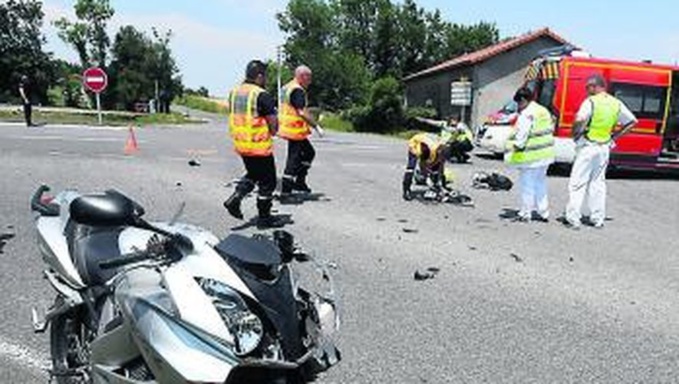 Les accidents de moto sont légion en Côte d'Ivoire ( photo d'archives)