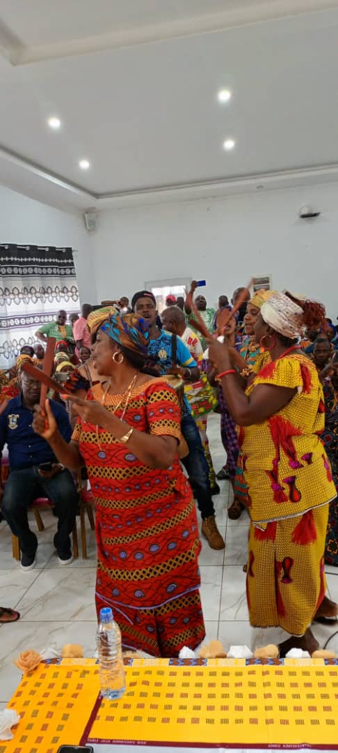 Ambiance d'avant fête en pays Adjoukrou