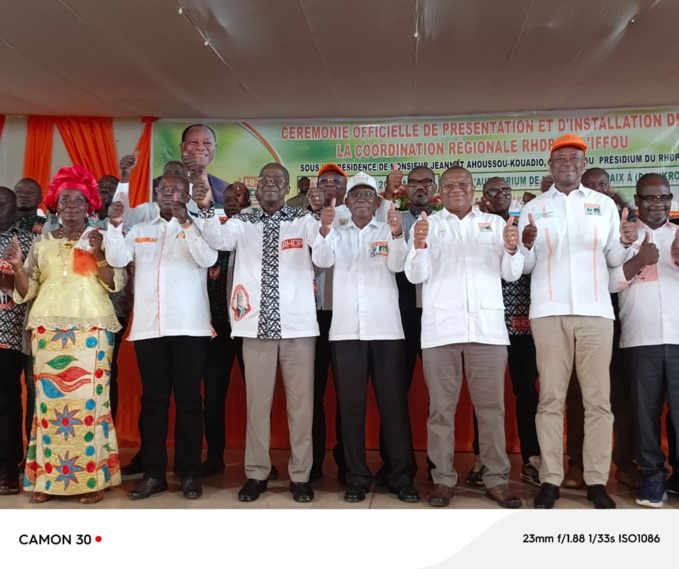 Daoukro-Rhdp/Le ministre Amadou Coulibaly met la coordination locale  en mission pour la victoire de Ouattara chez Bédié