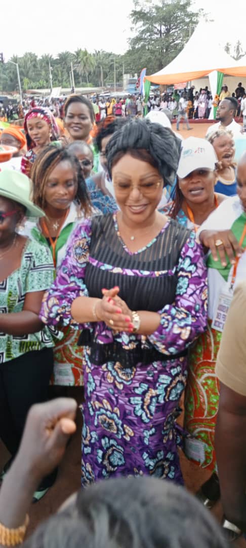 Assises nationales des femmes de Côte d'Ivoire à Dabou/ La ministre Touré Nassénéba mobilise 3 mille femmes à la vision du président Alassane Ouattara. 