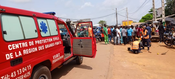 Un camion de vidange rentre dans la foule/ Un commerçant écrasé.