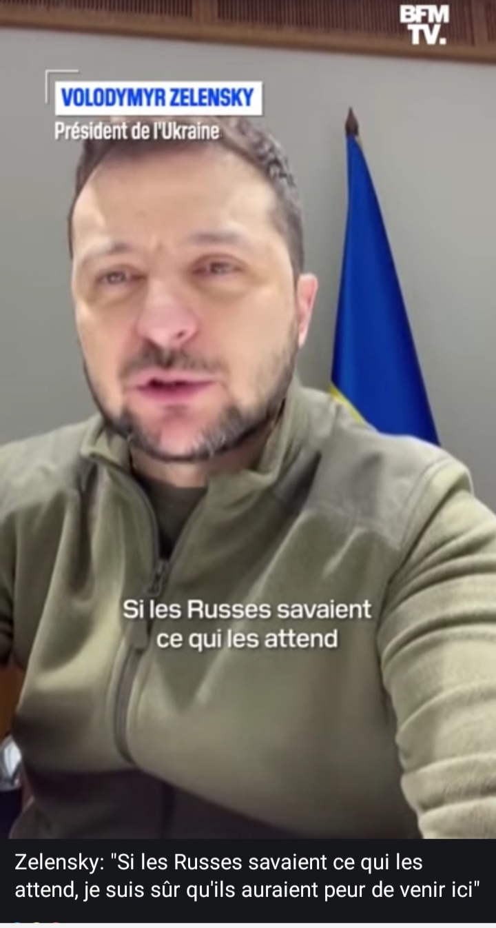 Inquiet pour les soldats Russes envoyés contre Kiev, Zelensky prévient : "S'ils savaient ce qui les attend..."