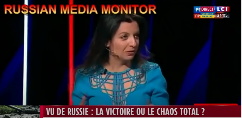 La Russie prémédite-t-elle la destruction de ''l'humanité entière"? : les aveux d'une propagandiste sur la Tv Russe