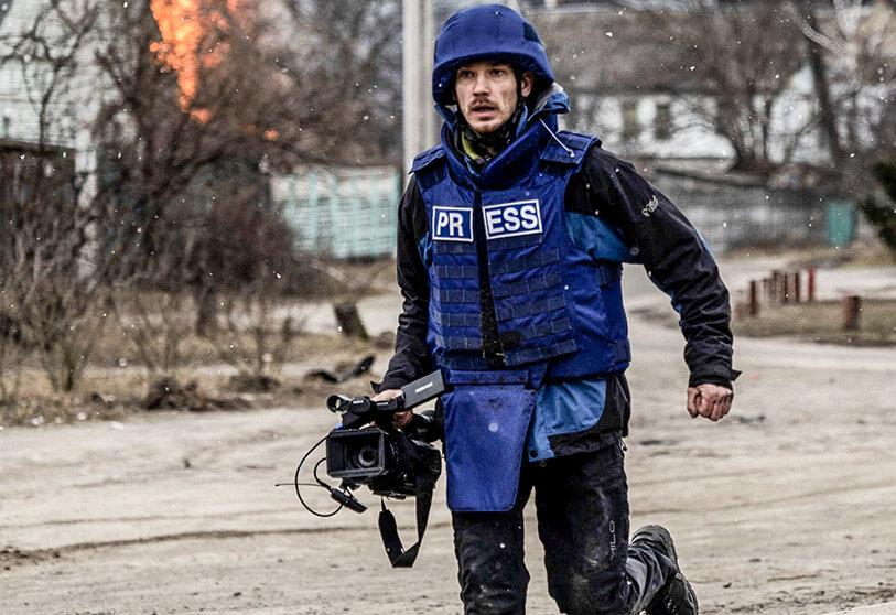 Guerre en Ukraine : 32 journalistes tués depuis le début de l’invasion Russe