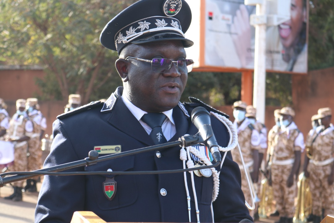 L'ex directeur général de la police du Burkina Faso, Ouattara Dieudonné