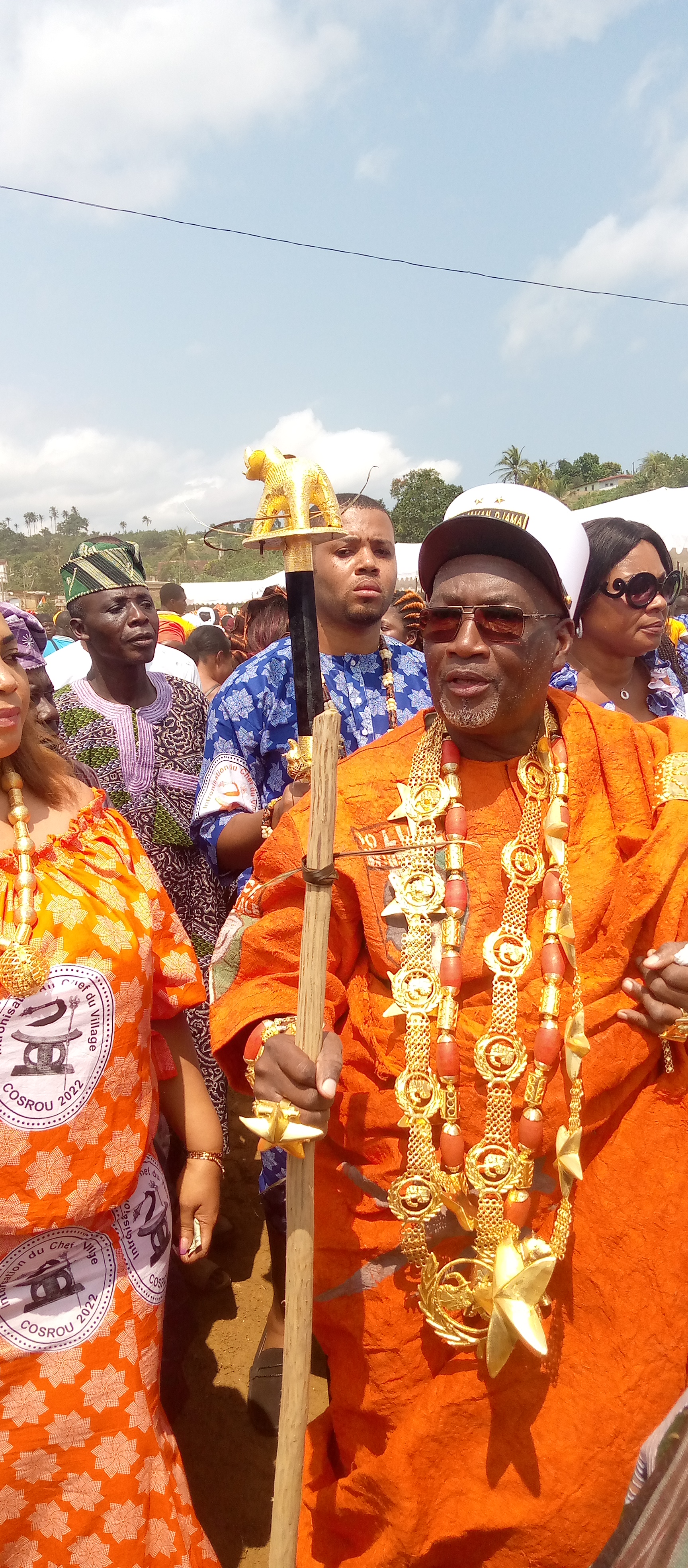 Le général Djaman Djama a effectué une véritable parade sur la place publique du village