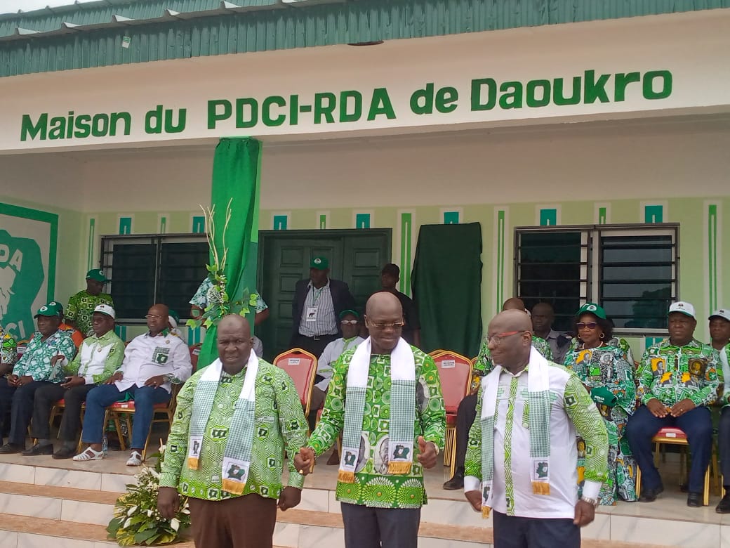 Les candidats du Pdci-Rda aux élections municipales et régionales de Daoukro ont été investis