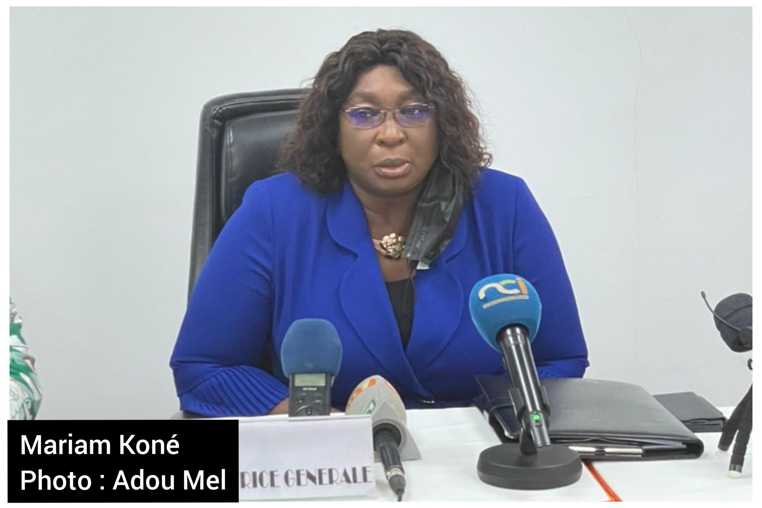 Koné Mariam Yoda, directrice de l'Ons, première d'Ebimpé