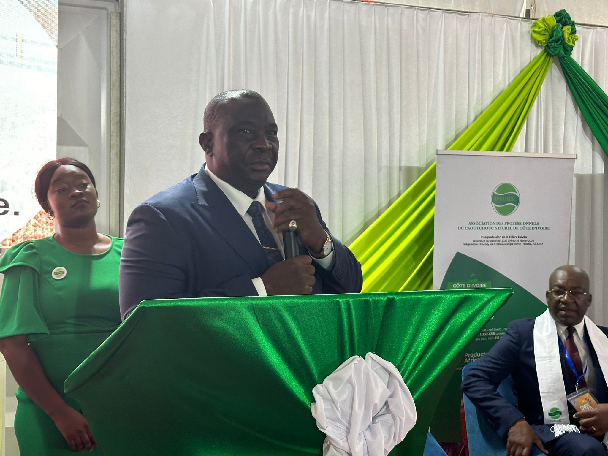 Le ministre d'État ministre de l'agriculture et du développement rural, Kobenan Kouassi Adjoumani