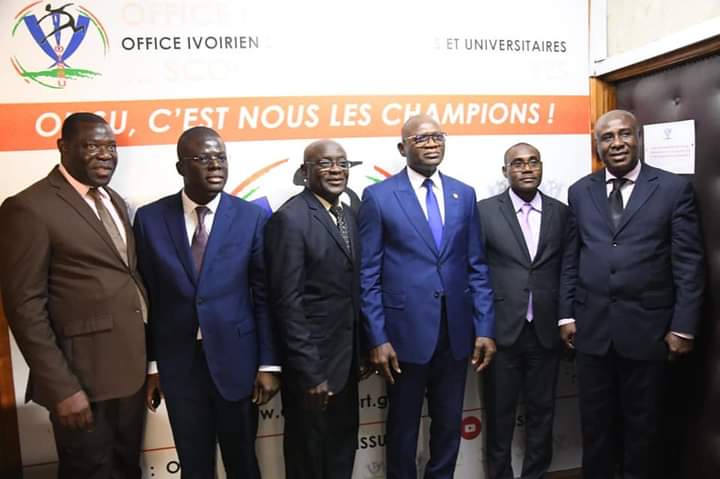 Visite du ministre des Sports, Metch Adjé Silas  des  structures sportives. Voici les raisons.