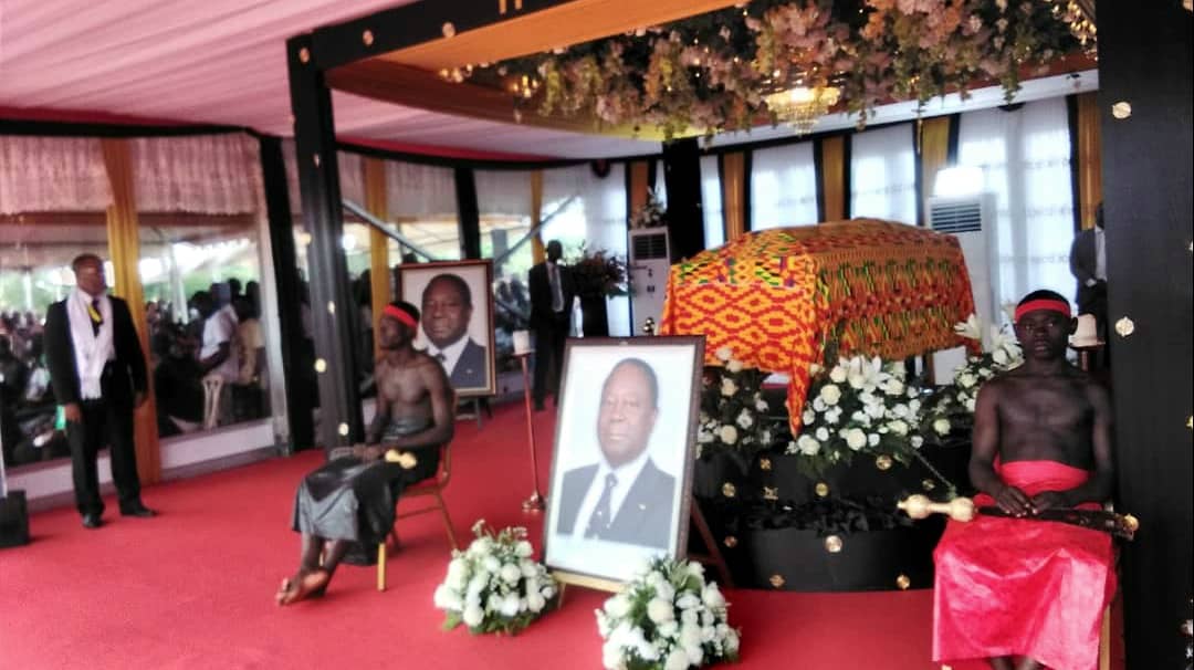 Obsèques de Bédié/ Affi et une délégation du Fpi rendent un ultime hommage à Bédié
