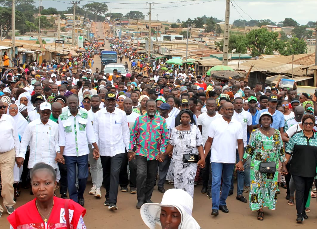 Une longue procession a marqué l'An1 de la mort de Bédié à Daoukro