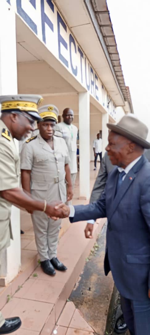 Le ministre gouverneur Vincent Lohoues Essoh a vanté le  travail abattu par le président Alassane Ouattara à Akoupé