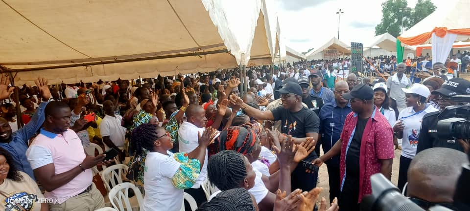 Révision de la liste électorale/Le ministre Assahoré Konan Jacques exhorte  la jeunesse de Bouaké à une adhésion massive à l'opération.  