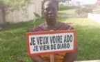 Dame Kambo Ahou Thérèse fait un ‘’sitting’’ de 2 jours devant la Présidence pour voir le président Alassane Ouattara 