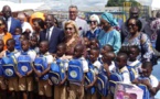 Bouaké/ La première dame offre 15000 kits scolaires et des équipements scolaires pour la rentrée 2024-2025