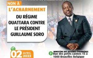 ​Politique nationale : GPS bientôt en démonstration de force à Bruxelles pour dire non à l’acharnement dont est l’objet Guillaume Soro