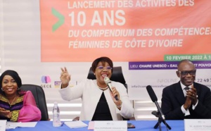 10 ans pour le compendium des compétences féminines en Côte d’Ivoire.