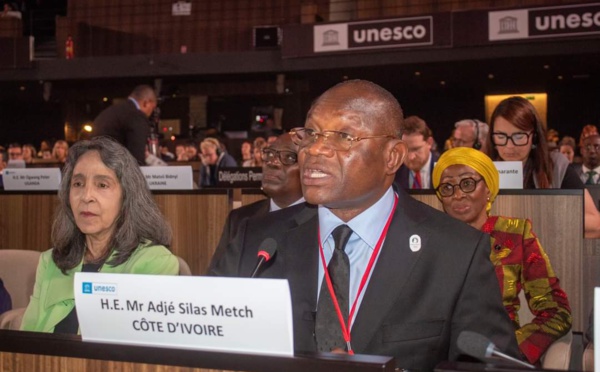 M. Metch Adjé Silas, ministre délégué des sports et du cadre de vie de Côte d'Ivoire